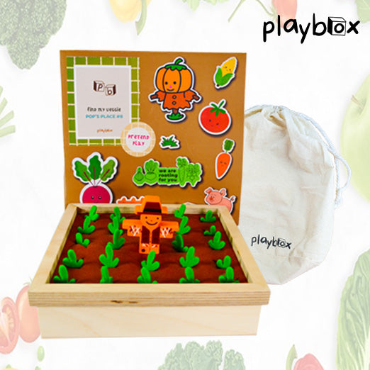 Find my Veggie - Garden Memory Game