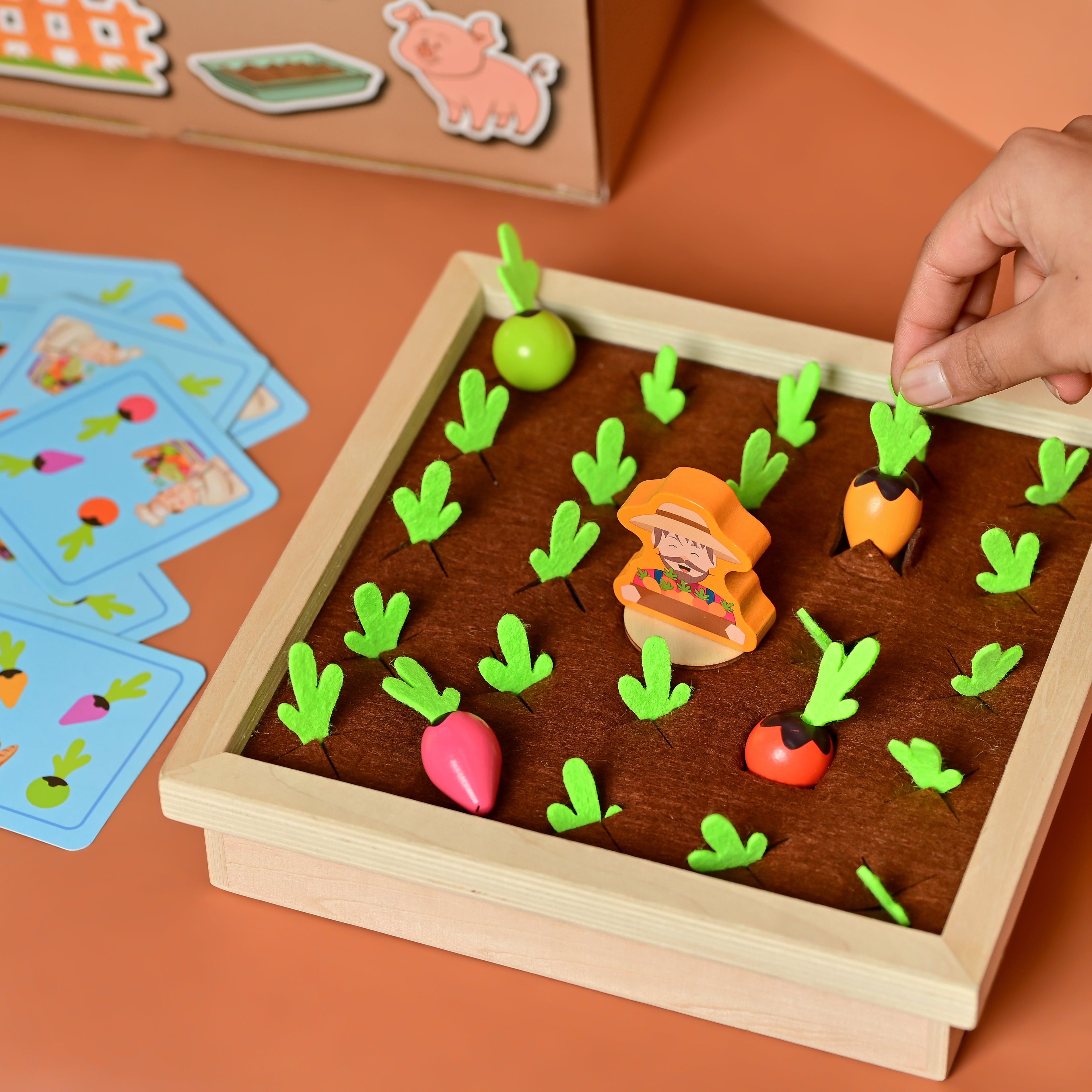 Find my Veggie - Garden Memory Game