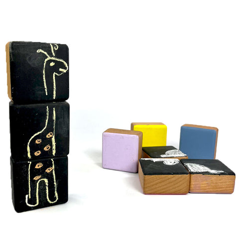 Chalk Board Block 9 PCS